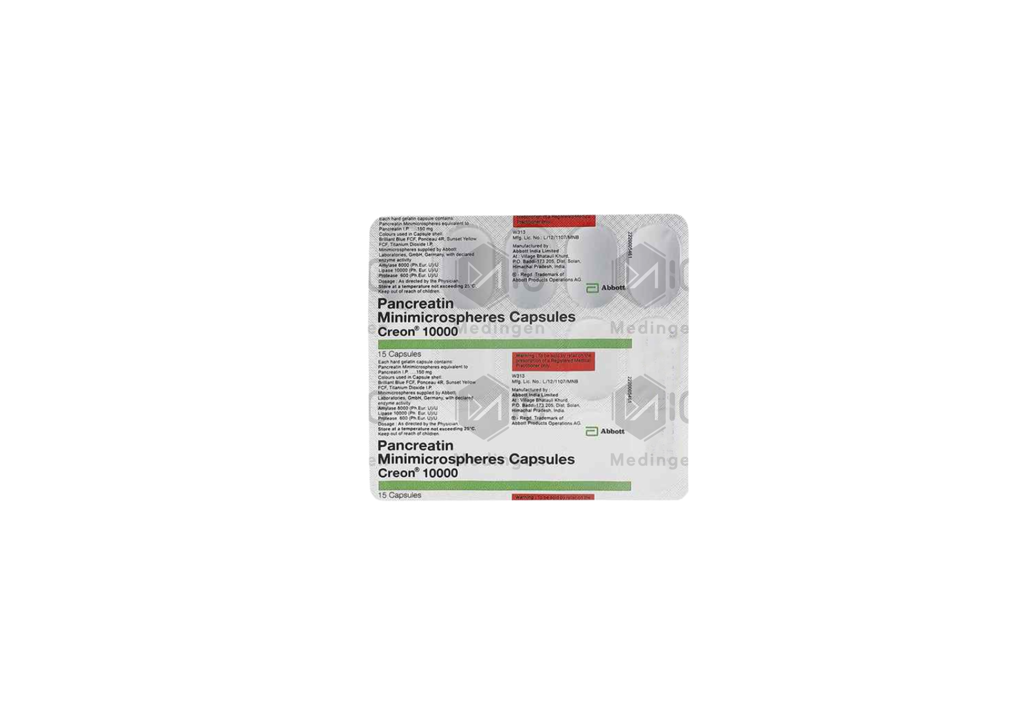 CREON 10000 CAPSULES